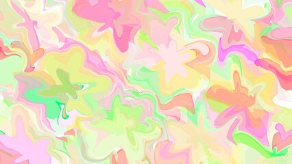 seamless pattern with flowers