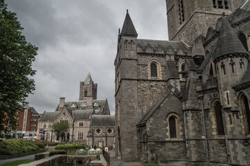 Fototapeta premium City center of Dublin, Ireland