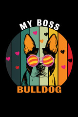 My boss bulldog