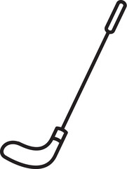 hockey stick icon