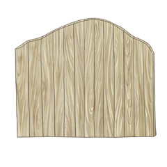 wooden background of light wood planks. High quality illustration