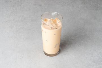 Korean food dishs milk tea