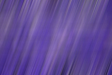 Abstract background, vertical multicolored stripes of violet scale with a slope in lion and blur