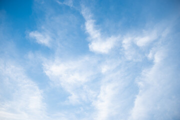 Cloud and blue sky.