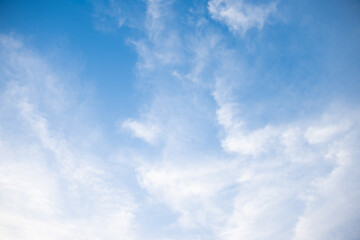 Fototapeta premium Cloud and blue sky.