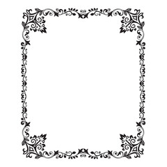 frames in vintage style with elements of ornament, art, pattern, background, texture, Vector illustration eps 10, Art.