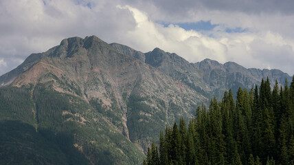 Obraz premium Colorado mountains and forest