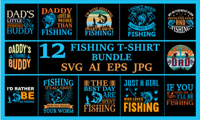 Fishing T-shirt Bundle 