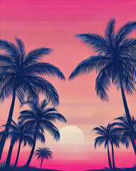 Fototapeta na wymiar ocean, sea, beach, summer, pastel, sand, waves, blue, water, vivid, pink candy, nude, landscape, boho, style, sun, relax, travel, seaside, hawaii 