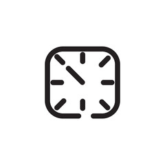 Fototapeta na wymiar Clock Time Icon