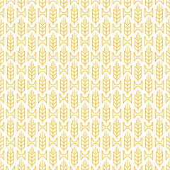 Abstract seamless ear pattern for texture, textiles, packaging, simple backgrounds and creative design