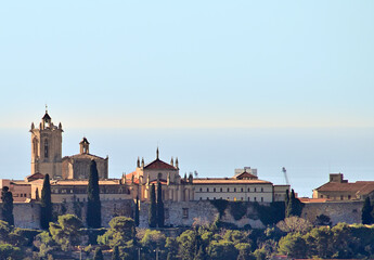 Fototapeta na wymiar vista de las murrallas de Tarragona