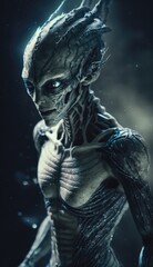 Aliens from another planet made with generative ai
