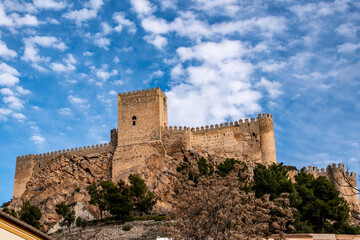 Fototapeta premium Castillo de Almansa, Albacete, Castilla la Mancha, España