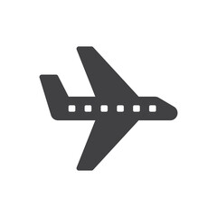 Airplane Icon Sign Symbol Vector