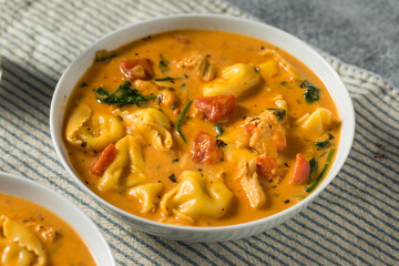 Homemade Creamy Tortellini The Soup