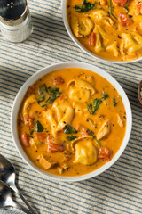 Homemade Creamy Tortellini The Soup