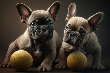 
French Bulldog, cute, adorable, smiling, French, Frenchie, bulldog, bulldogs, park, ball, sunglasses, hat, 
