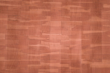 Fototapeta premium Stylized flooring of beige tiled wooden texture. Textures backgrounds. 3d render.