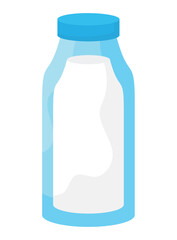 crystal milk bottle