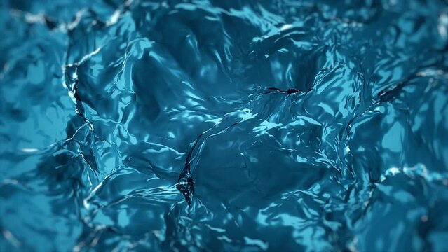 Water Flowing Patterns Fx Texture Animation Loop/ 4k animation of an abstract water fx flowing texture background with slow motion liquid patterns streaming seamless looping