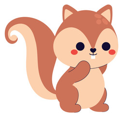 cute squirrel design
