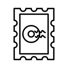 Post Stamp Icon Design