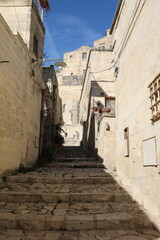 Fototapeta na wymiar Historic old town of Matera, Italy