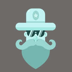 Sheriff police icon