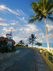 Nossa Senhora de Lourdes Chapel on Outeiro in Ilheus, Bahia, Brazil