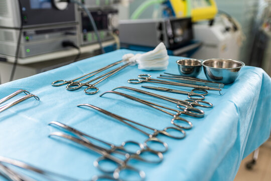 Surgical equipment, tools for surgery and special lighting
