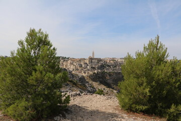 Fototapeta premium Holidays around Gravina di Matera, Italy
