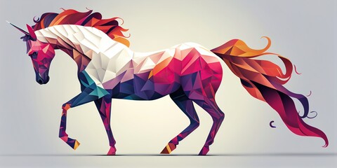 Colorful unicorn paint