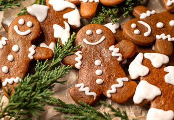 Obraz na płótnie Canvas gingerbread cookies