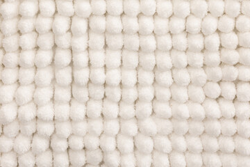 background in white colored structure of a fabric