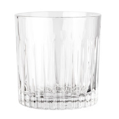 Empty glass for alcohol on a transparent background. isolated object. Element for design