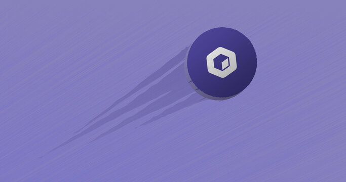 February 13 2023 Illustration of the crypto asset token NEBL coin take off, unstick, skyrocketing in a bull run. Rise of Neblio 