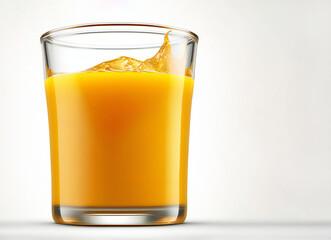 glass of orange juice,ai generated