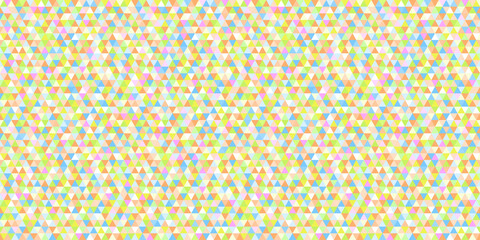 Seamless triangle pattern. Colorful wallpaper of the surface. Bright tile background. Print for polygraphy, posters, t-shirts and textiles. Unique texture. Doodle for design