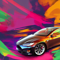 Car Art Abstract 