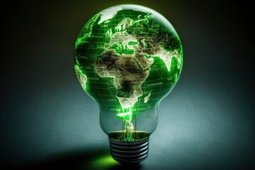 A renewable world in a light bulb.