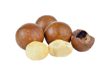 macadamia nuts on transparent png