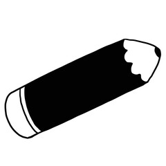 Pencil cute doodle element