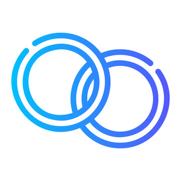 ring gradient icon