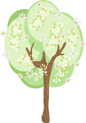 Spring Tree Icon