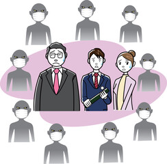 卒業式のマスクについて同調圧力を感じる中高生と父兄