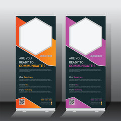 The Black Roll-Up, with its black powder-coated lightweight and durable aluminium frame, 
adds a touch of personality to your message. The banner is easy to assemble and pack away, 