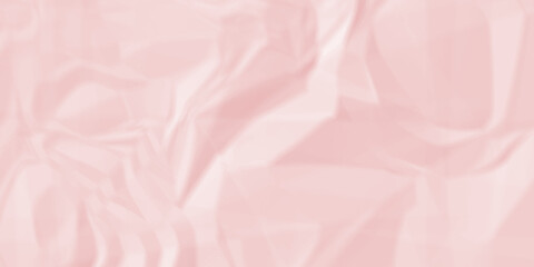 Pink paper crumpled texture. white fabric textured crumpled white paper background. panorama pink paper texture background, crumpled pattern texture backgrund.	
