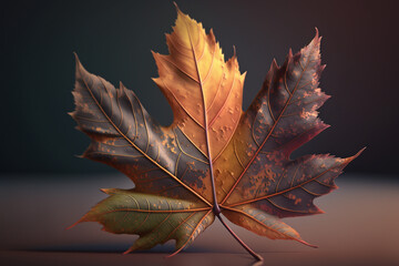Autumn leaves. Autumn has as its main characteristics the rains, the decrease in temperatures and volumes, it is a transition season between rainy summer and winter, maple leaves.