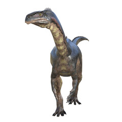 Fototapeta na wymiar Plateosaurus dinosaur isolated 3d render